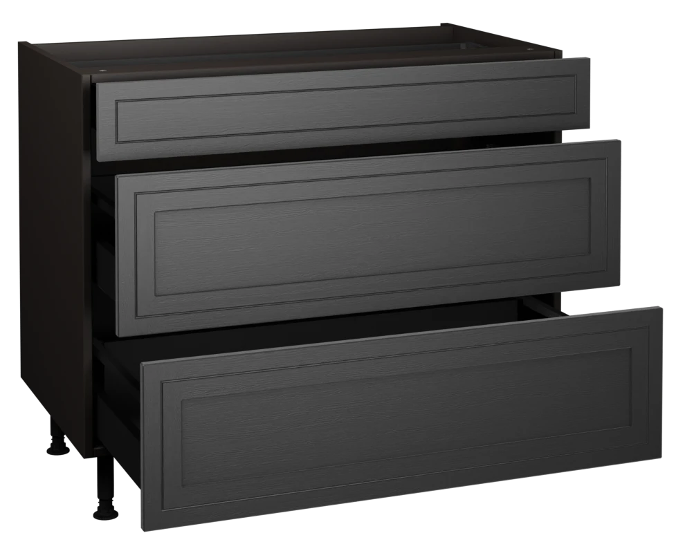 1000 3 Drawer Base