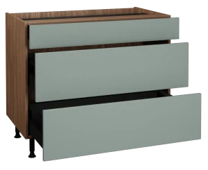 1000 3 Drawer Base