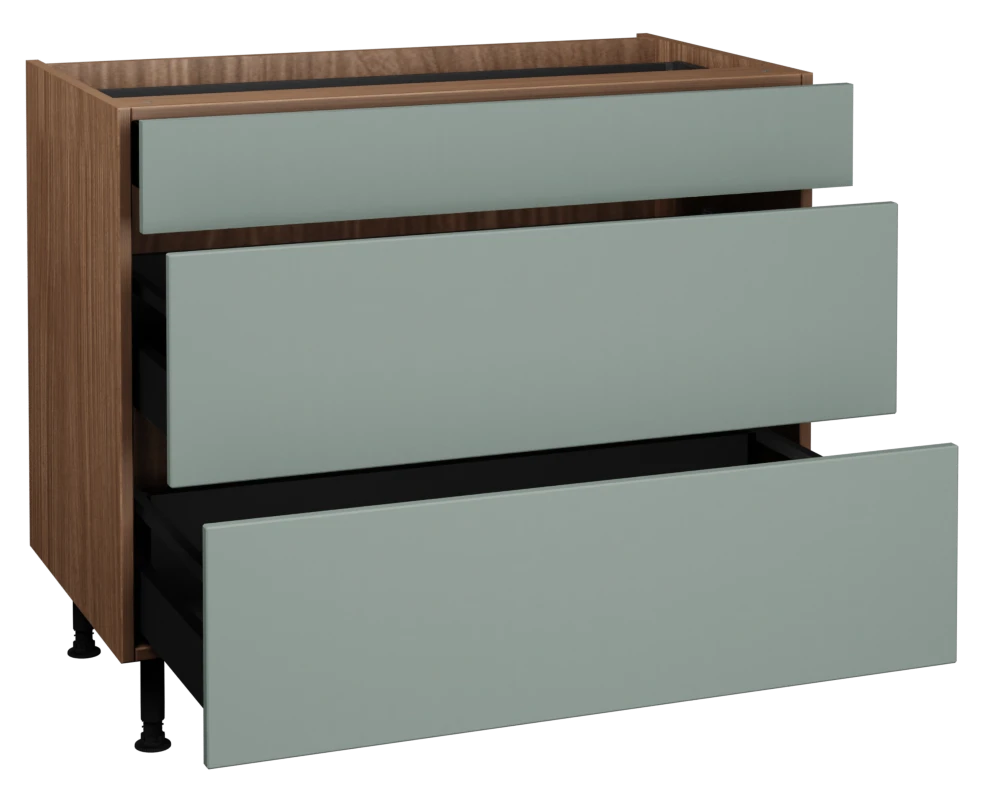 1000 3 Drawer Base