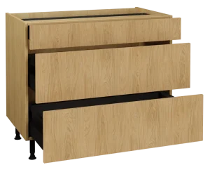 1000 3 Drawer Base