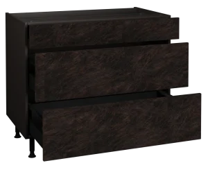 1000 3 Drawer Base