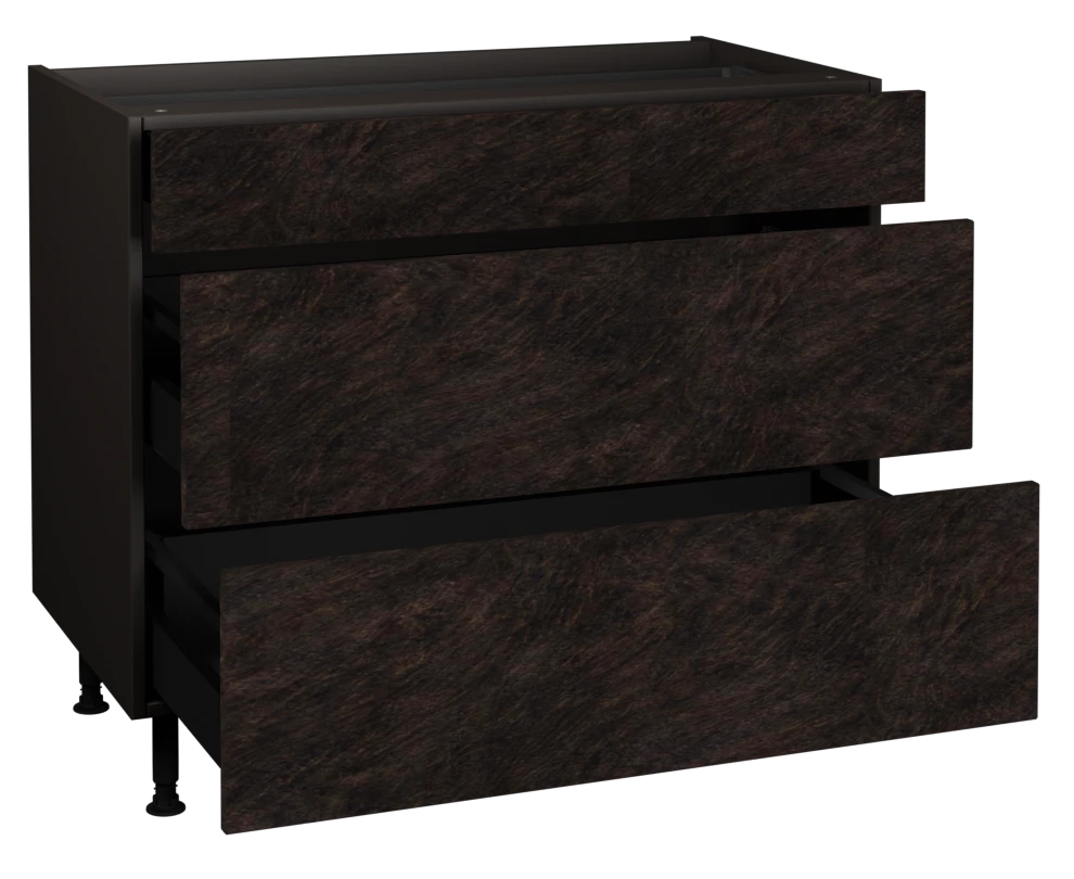 1000 3 Drawer Base