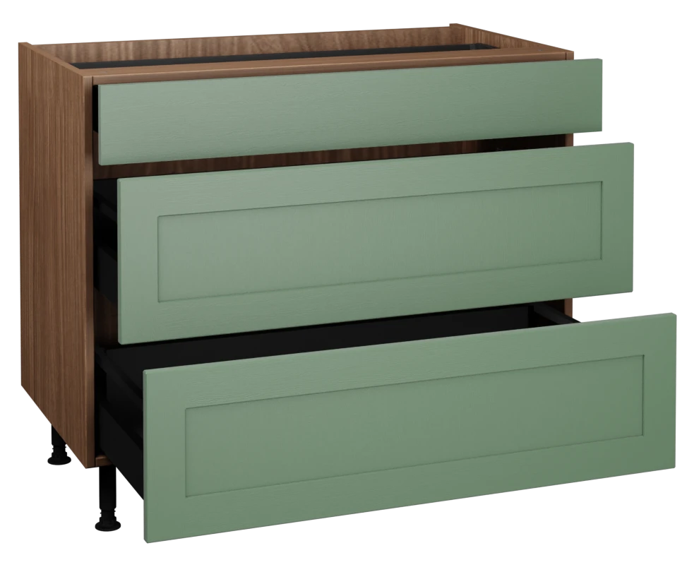 1000 3 Drawer Base