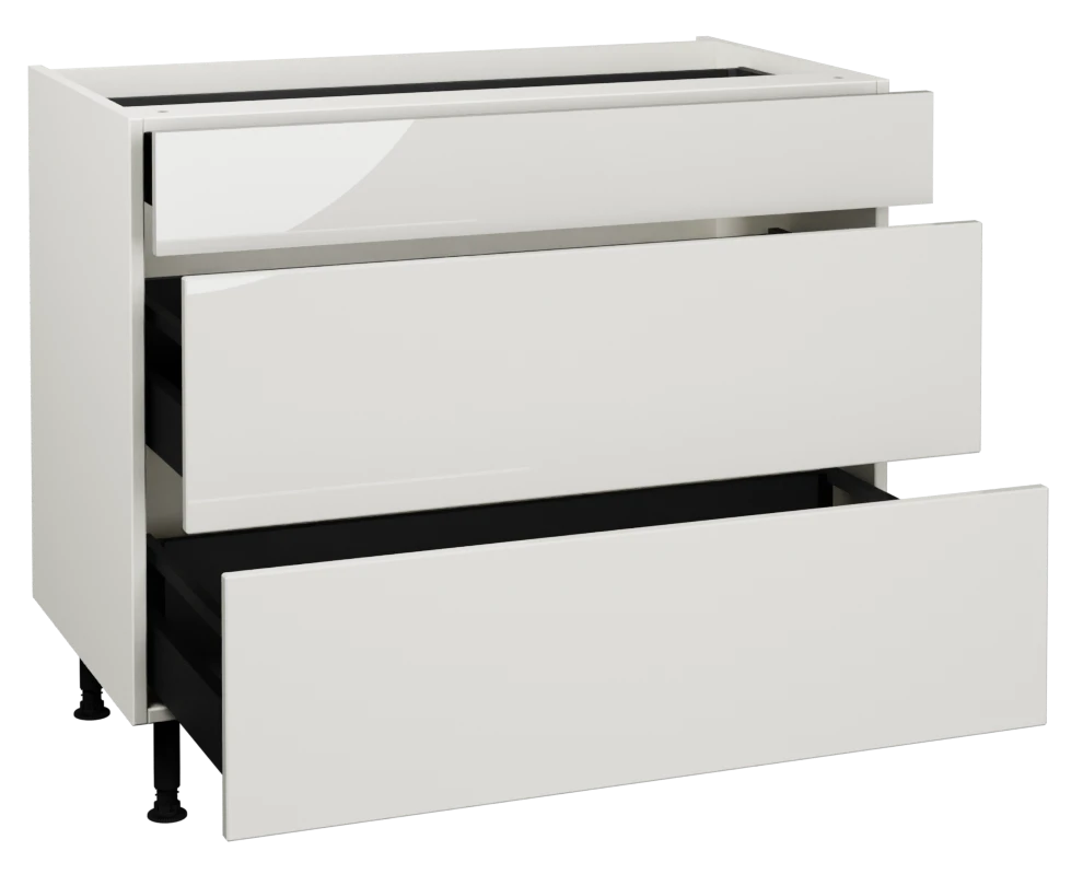 1000 3 Drawer Base
