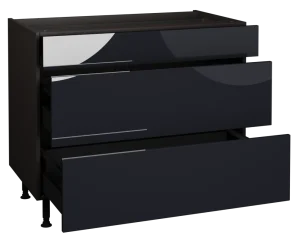 1000 3 Drawer Base