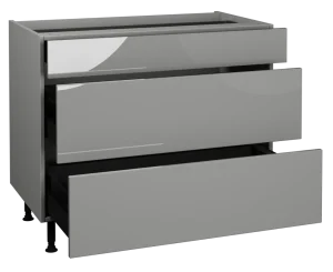 1000 3 Drawer Base