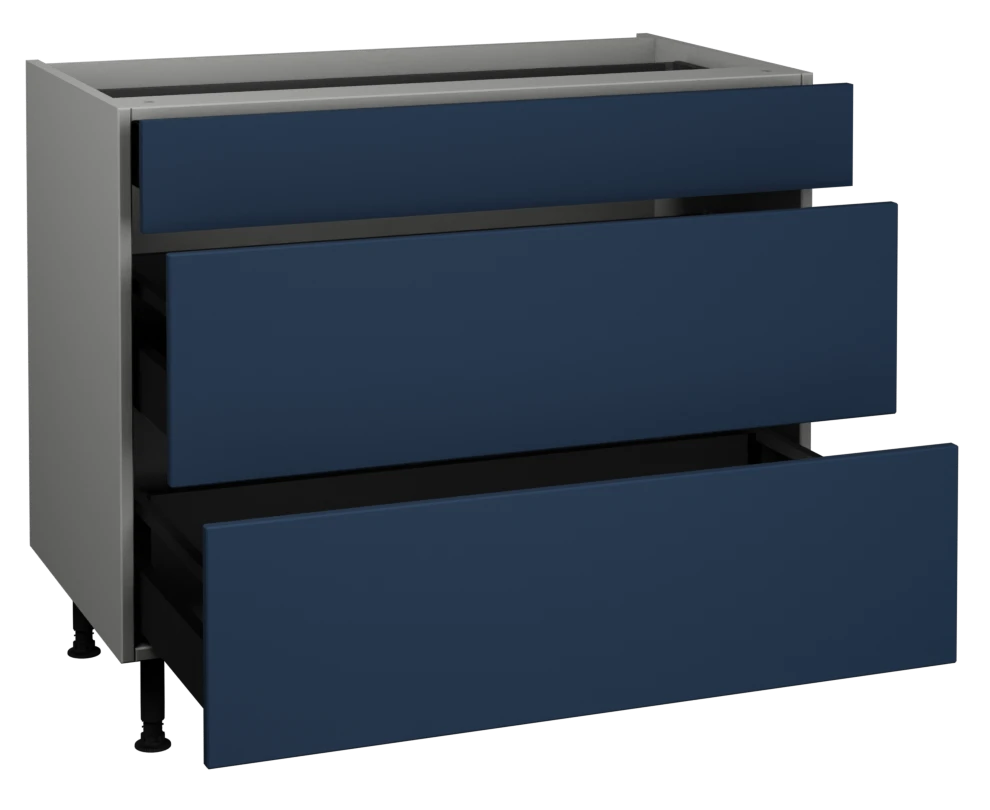 1000 3 Drawer Base