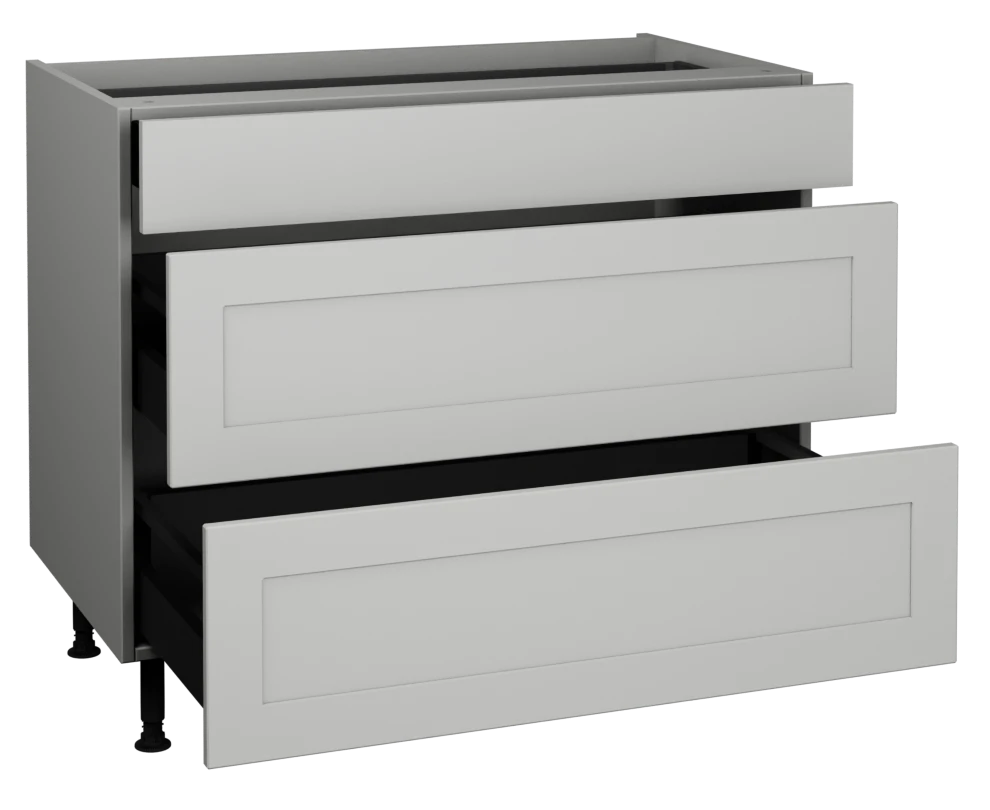 1000 3 Drawer Base