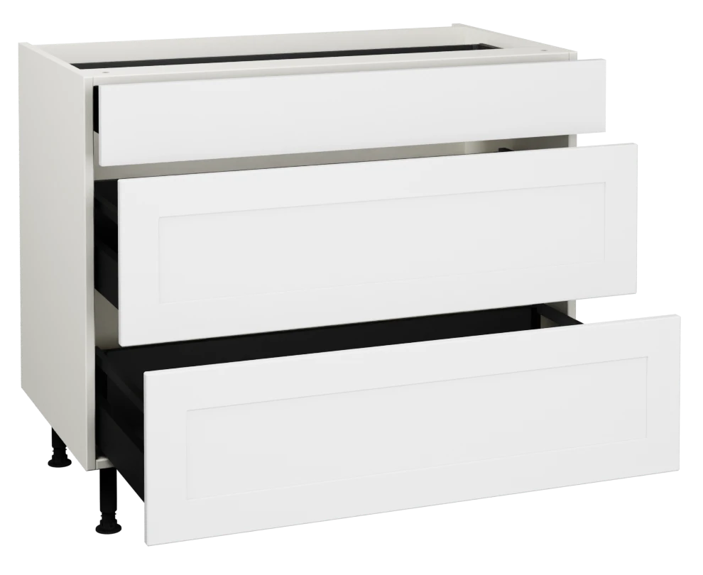 1000 3 Drawer Base