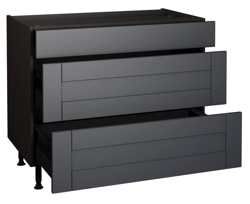 1000 3 Drawer Base