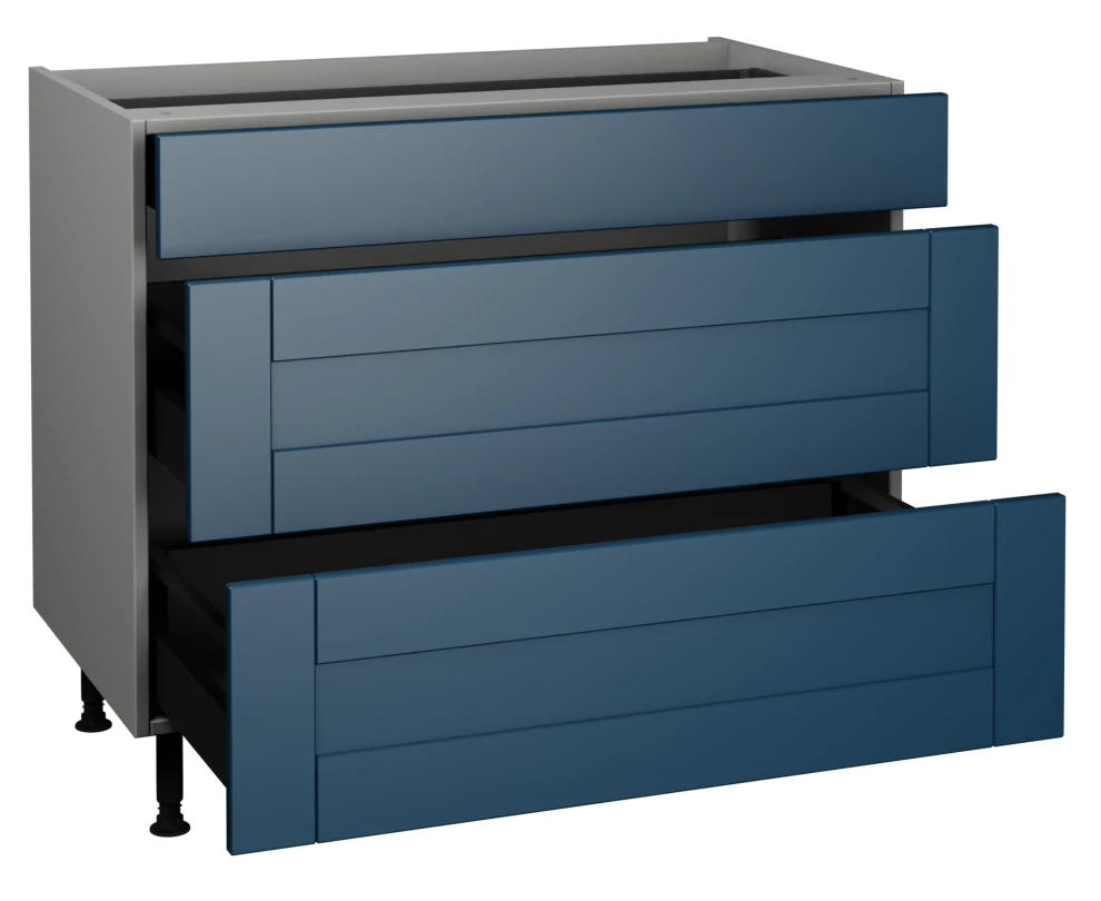 1000 3 Drawer Base