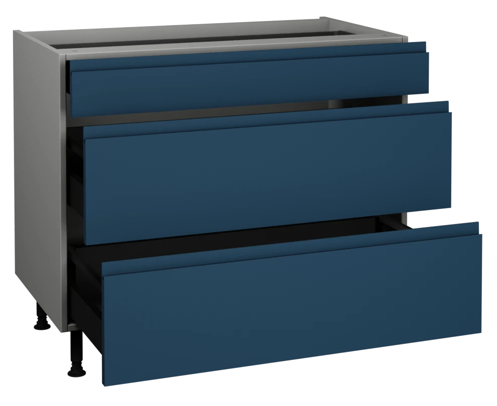 1000 3 Drawer Base