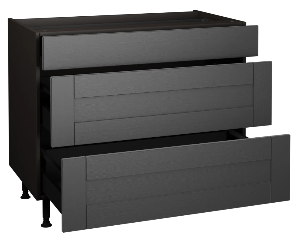 1000 3 Drawer Base