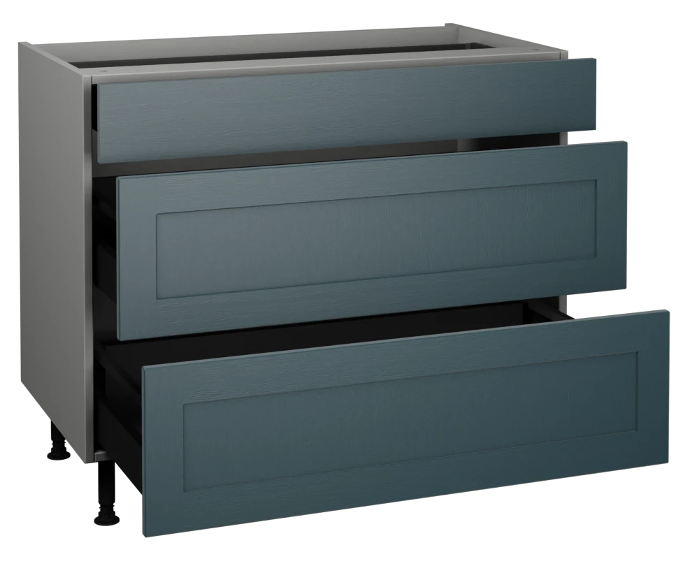 1000 3 Drawer Base