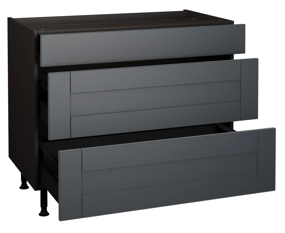 1000 3 Drawer Base
