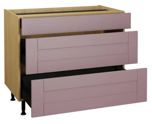 1000 3 Drawer Base