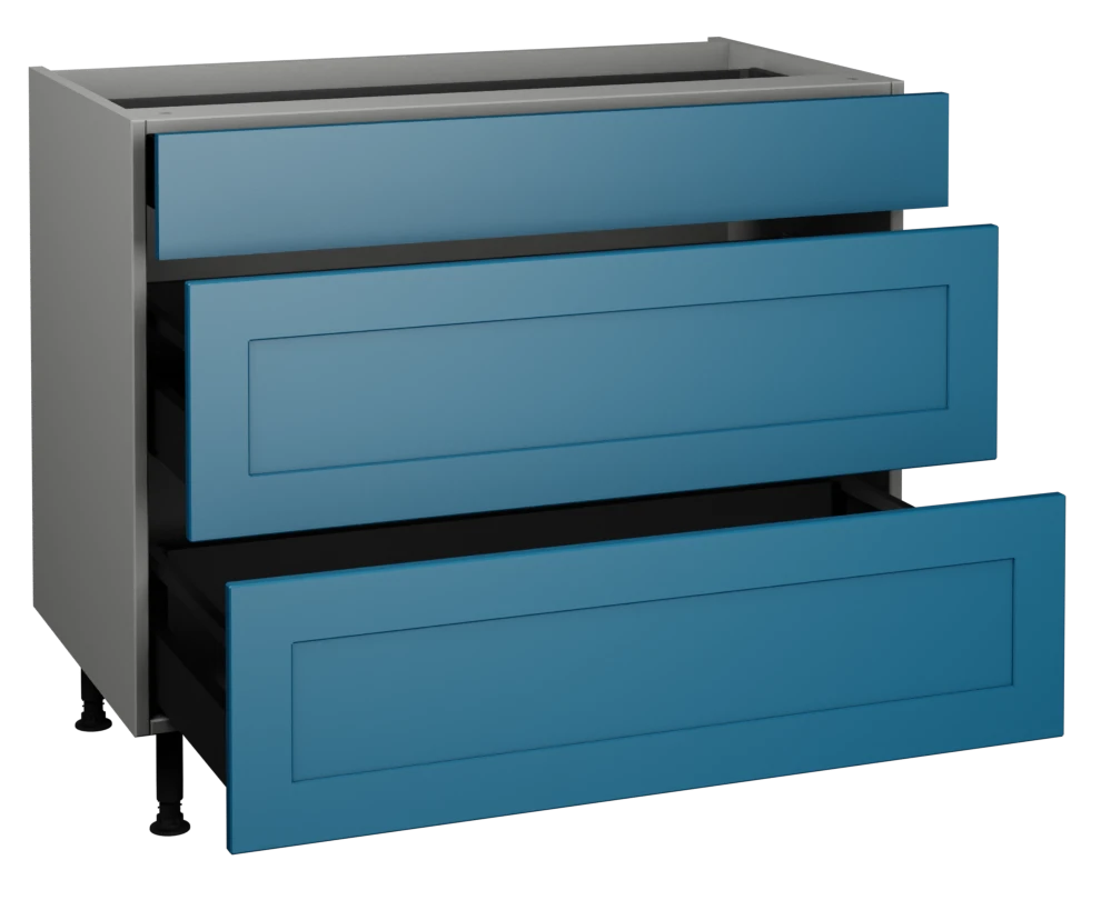1000 3 Drawer Base