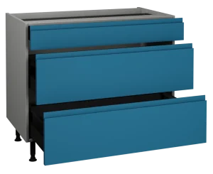 1000 3 Drawer Base
