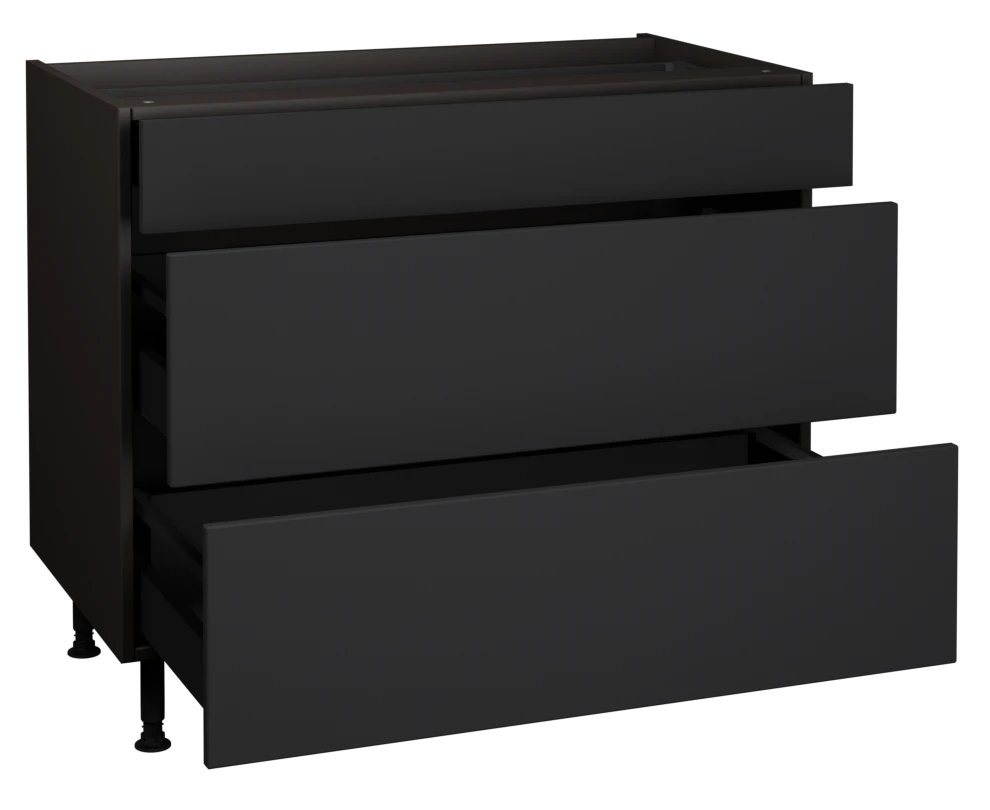 1000 3 Drawer Base
