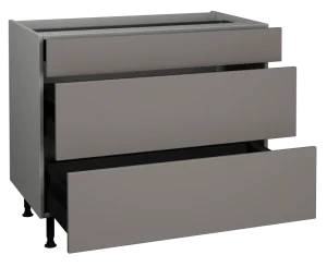 1000 3 Drawer Base