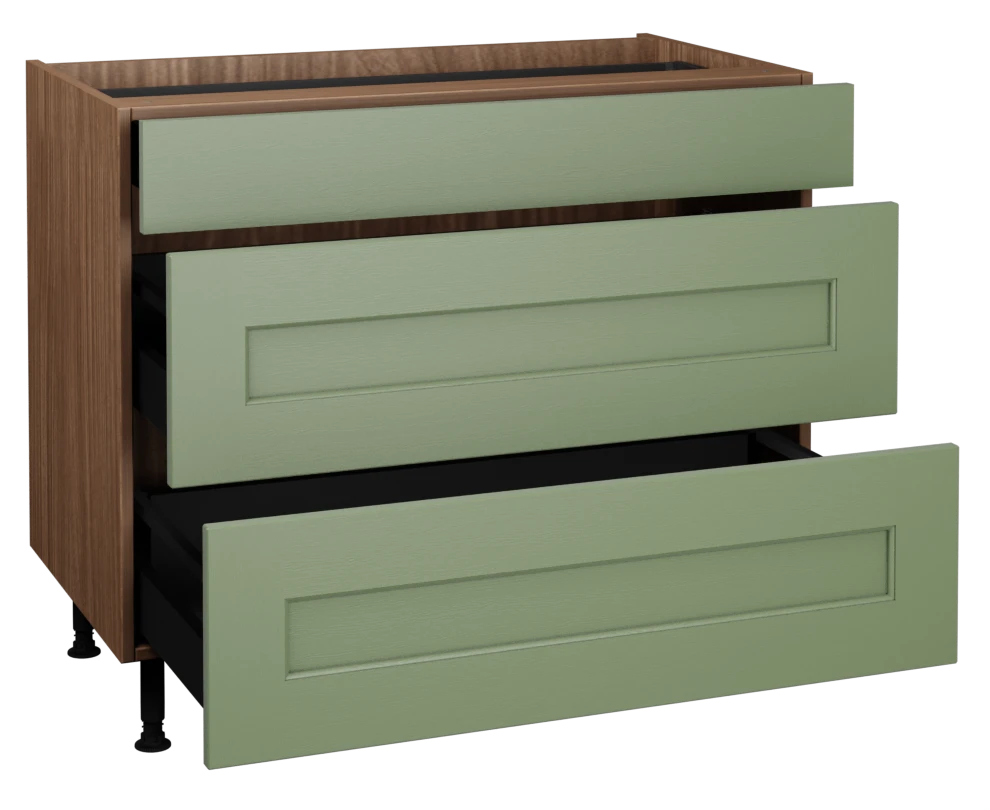 1000 3 Drawer Base