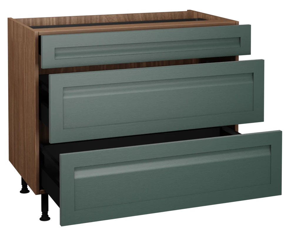1000 3 Drawer Base
