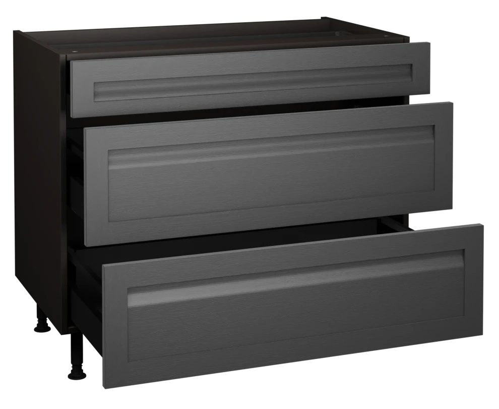 1000 3 Drawer Base