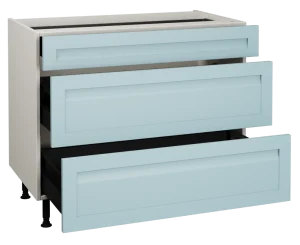 1000 3 Drawer Base