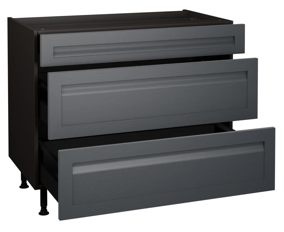 1000 3 Drawer Base