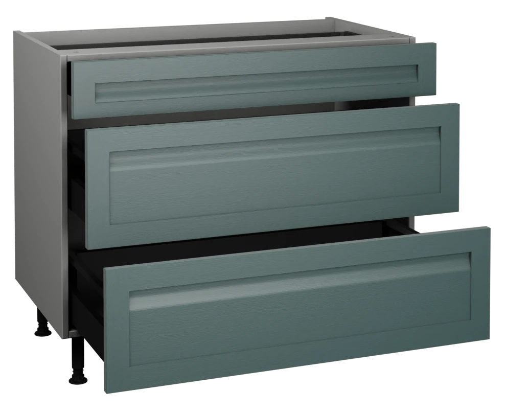 1000 3 Drawer Base