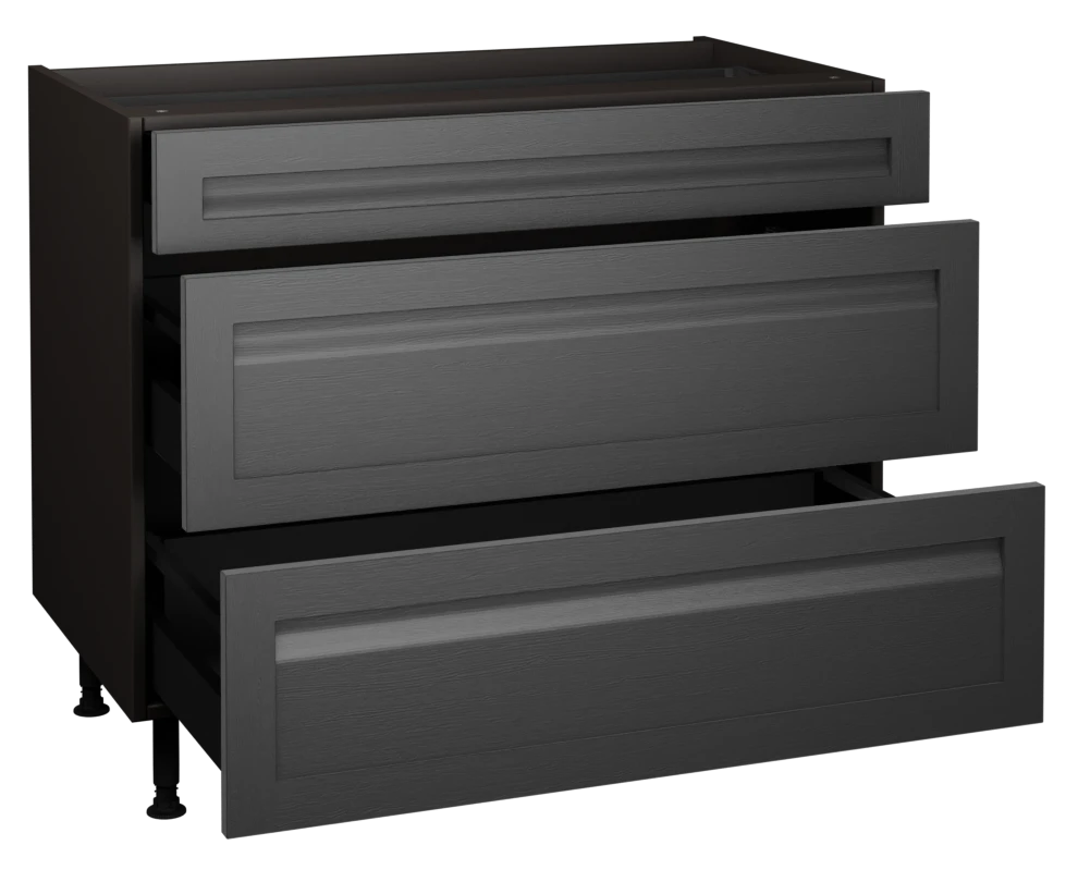 1000 3 Drawer Base