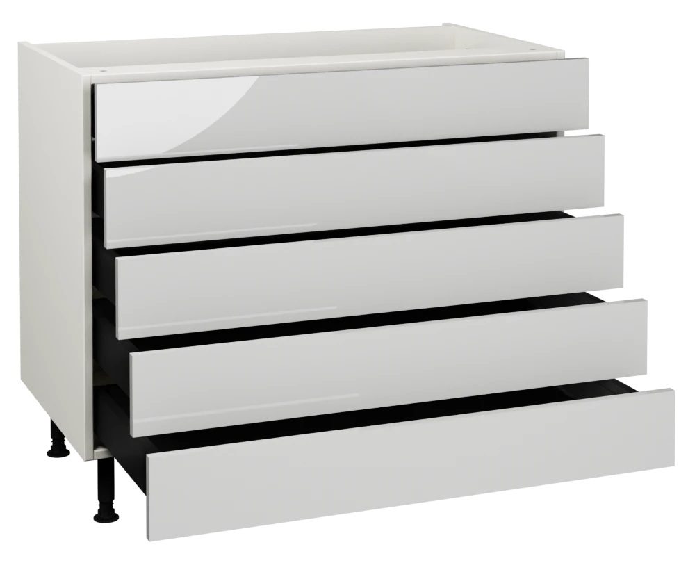 1000 5 Drawer Base