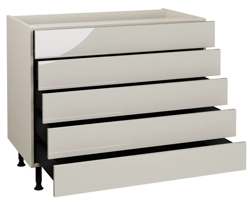 1000 5 Drawer Base