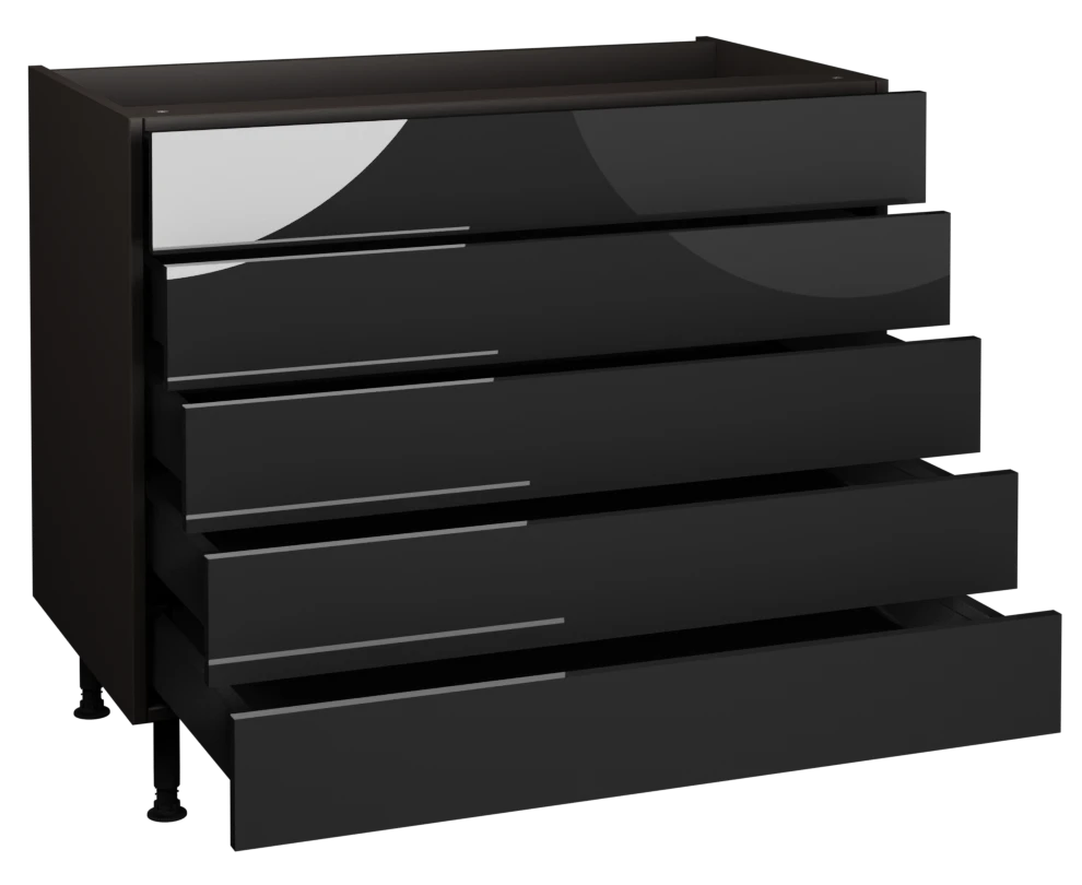 1000 5 Drawer Base