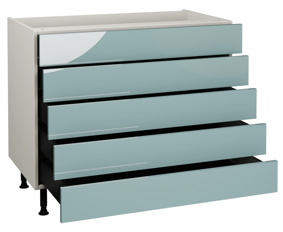 1000 5 Drawer Base