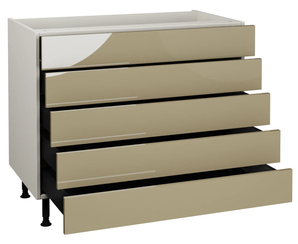 1000 5 Drawer Base
