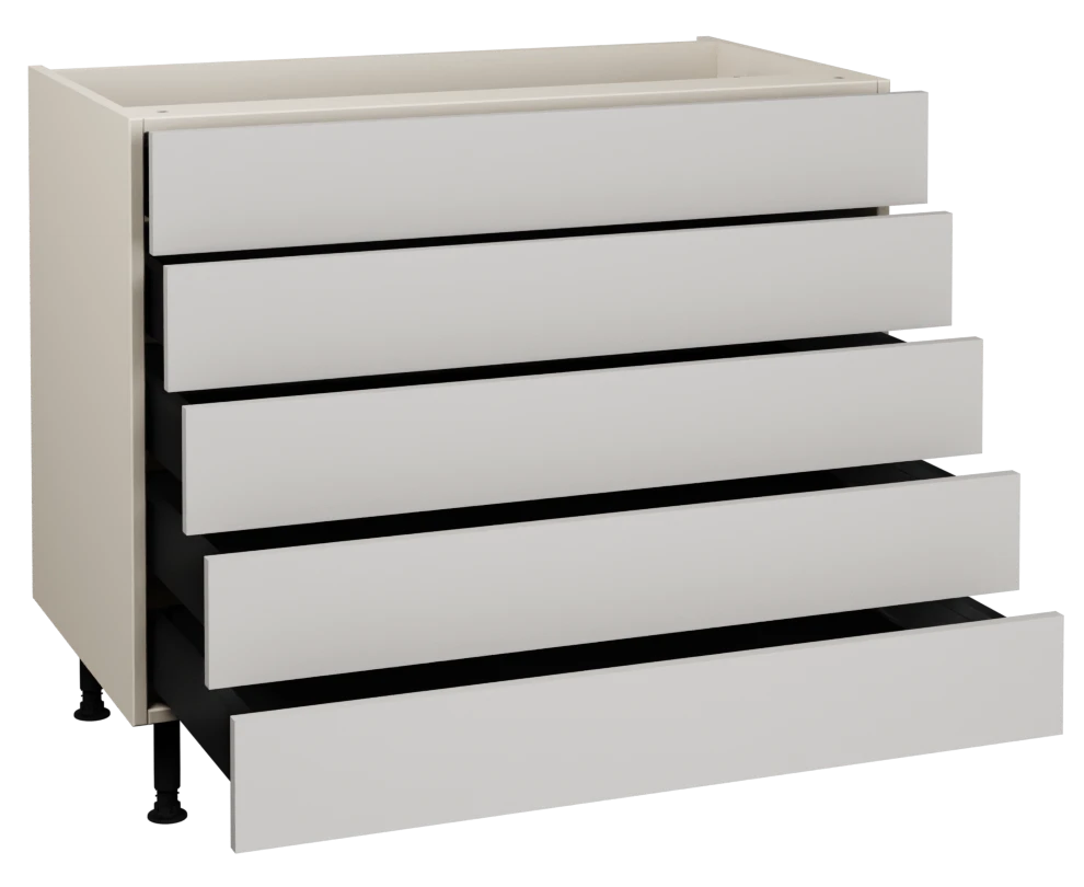 1000 5 Drawer Base