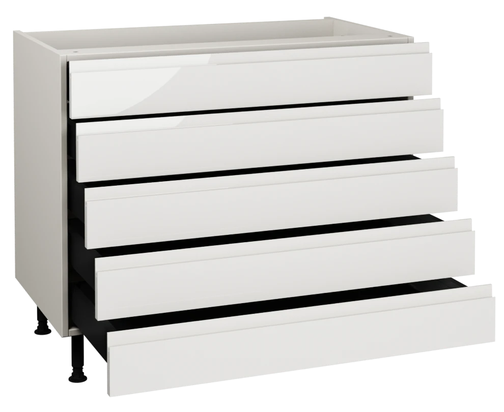 1000 5 Drawer Base