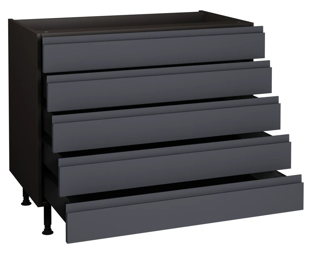 1000 5 Drawer Base