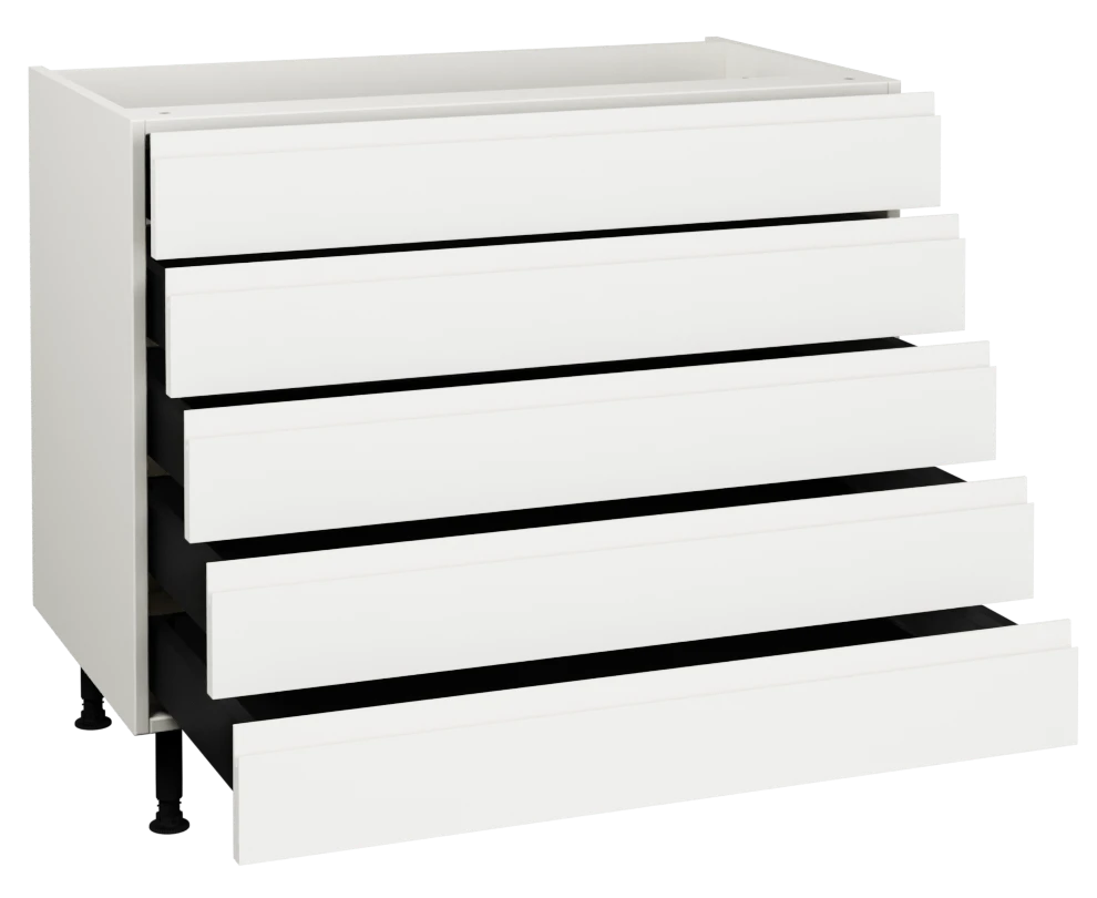 1000 5 Drawer Base