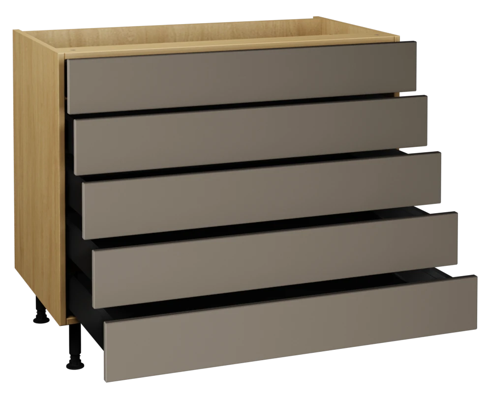 1000 5 Drawer Base