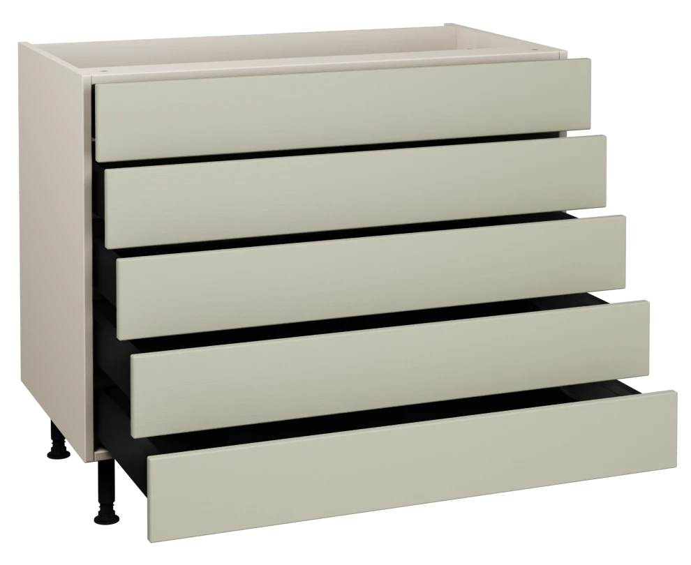 1000 5 Drawer Base