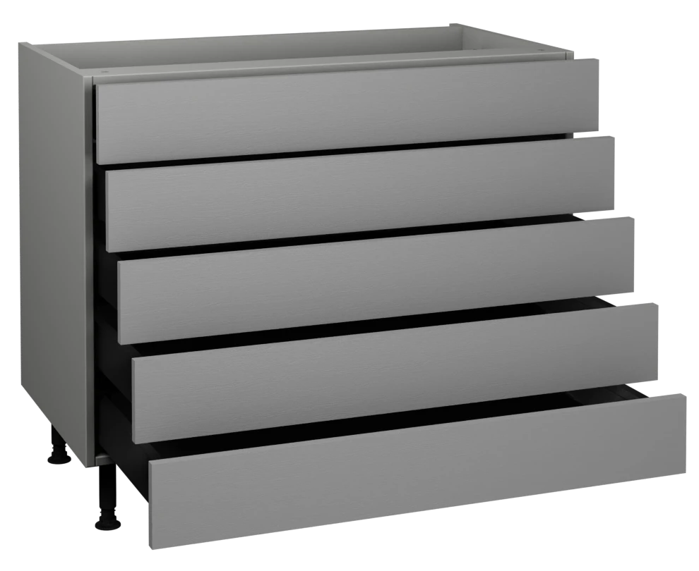 1000 5 Drawer Base