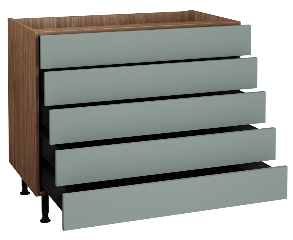 1000 5 Drawer Base