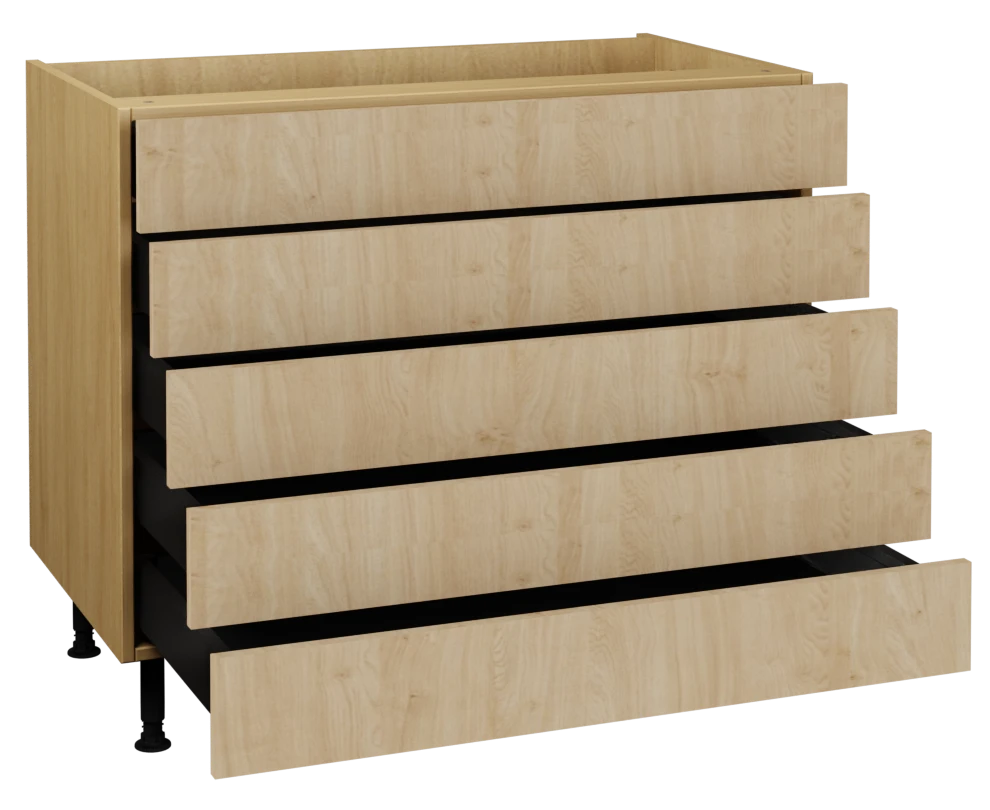 1000 5 Drawer Base