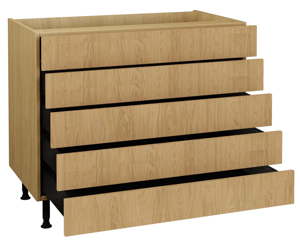 1000 5 Drawer Base