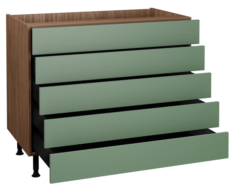1000 5 Drawer Base
