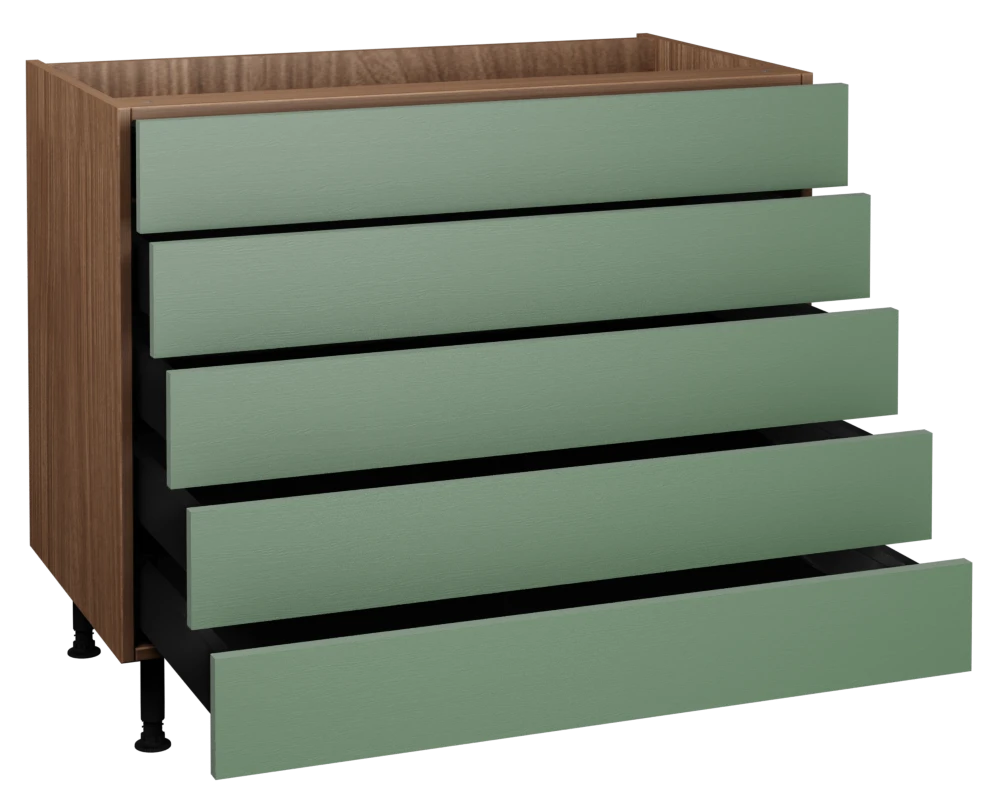 1000 5 Drawer Base