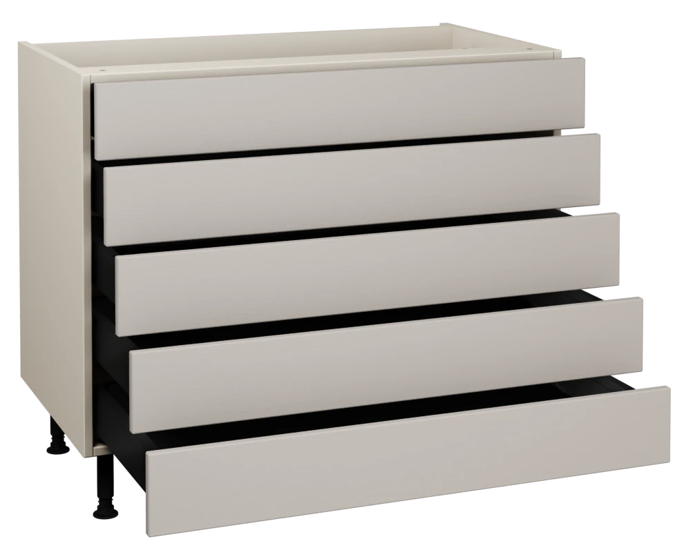 1000 5 Drawer Base