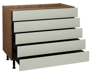1000 5 Drawer Base